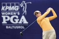 Georgia Hall couldn't make it to the weekend at Baltusrol